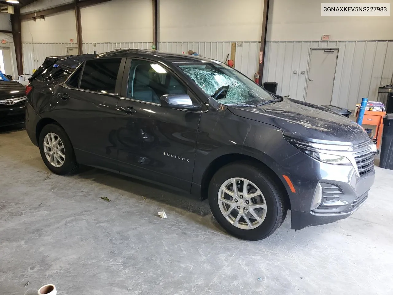 2022 Chevrolet Equinox Lt VIN: 3GNAXKEV5NS227983 Lot: 73887774