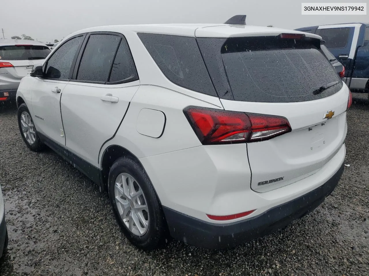 2022 Chevrolet Equinox Ls VIN: 3GNAXHEV9NS179942 Lot: 74019084