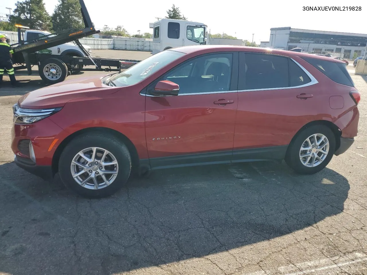 2022 Chevrolet Equinox Lt VIN: 3GNAXUEV0NL219828 Lot: 74262334