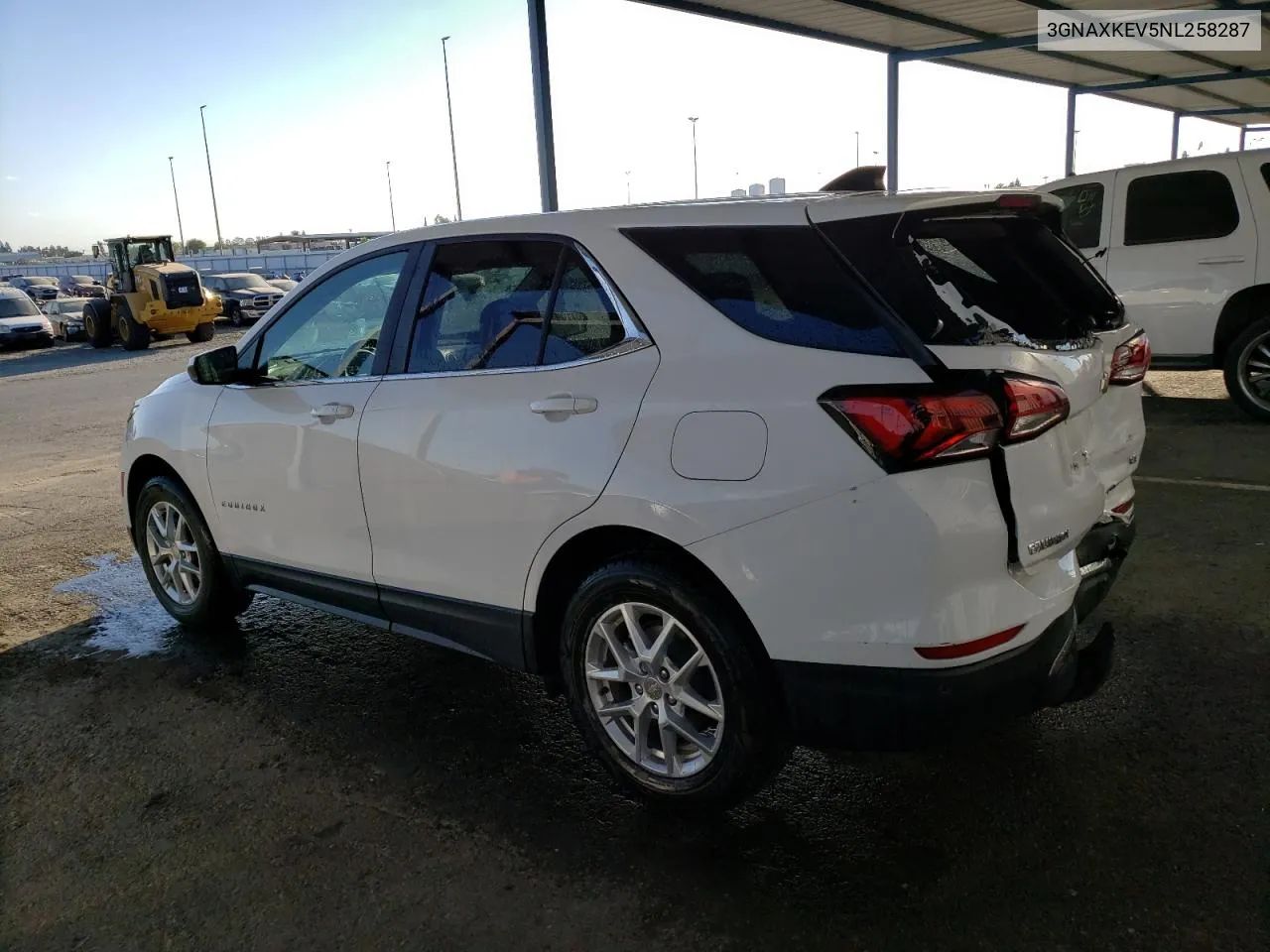 2022 Chevrolet Equinox Lt VIN: 3GNAXKEV5NL258287 Lot: 74823954