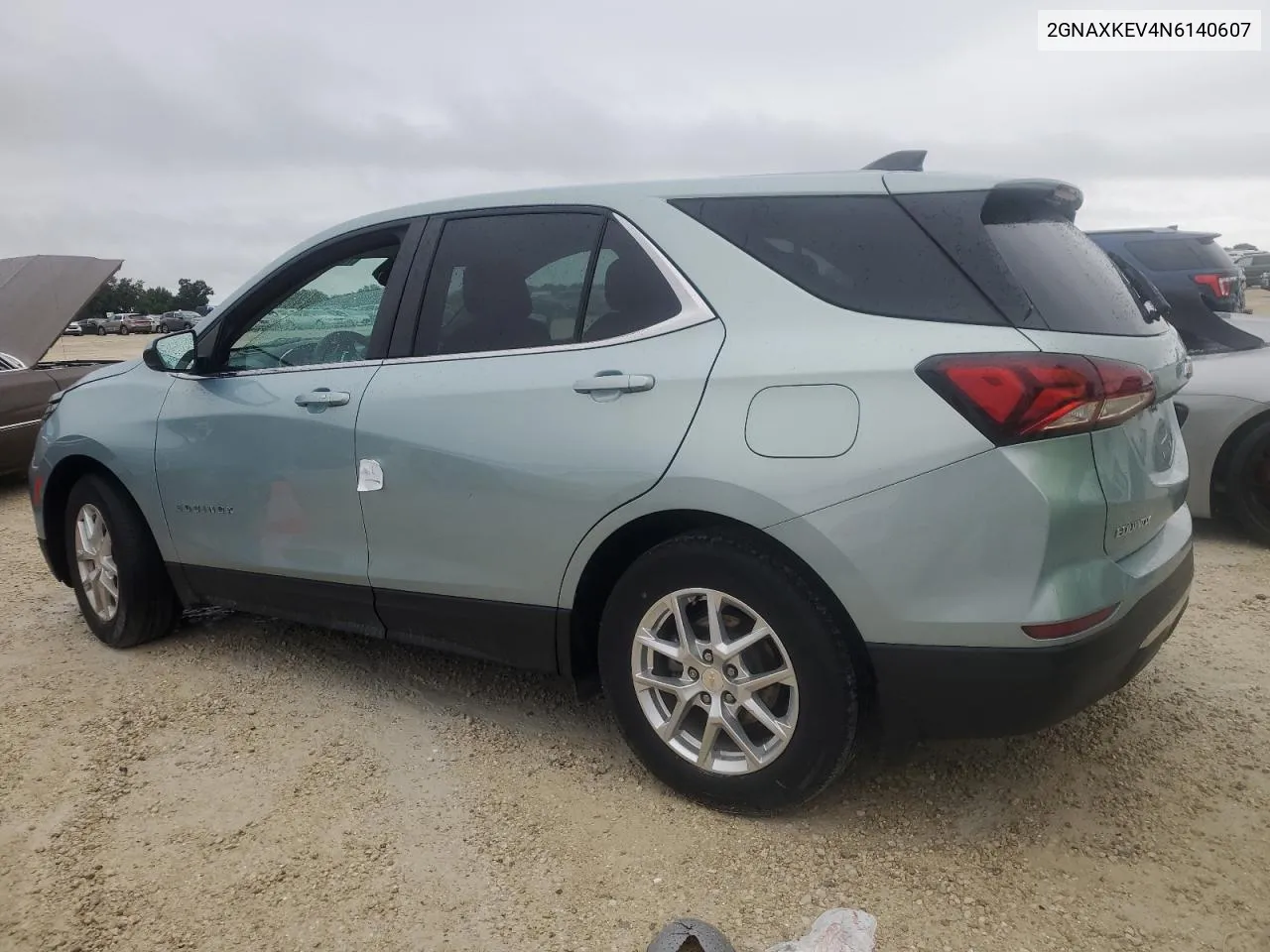 2022 Chevrolet Equinox Lt VIN: 2GNAXKEV4N6140607 Lot: 75087844