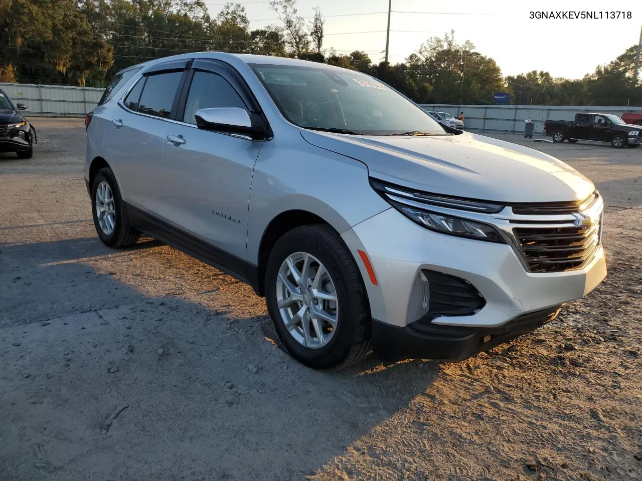 2022 Chevrolet Equinox Lt VIN: 3GNAXKEV5NL113718 Lot: 75157344