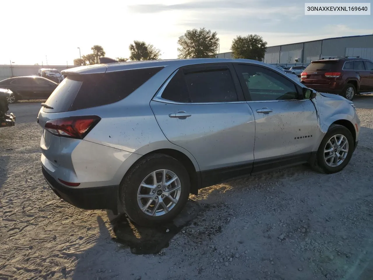 2022 Chevrolet Equinox Lt VIN: 3GNAXKEVXNL169640 Lot: 76027244