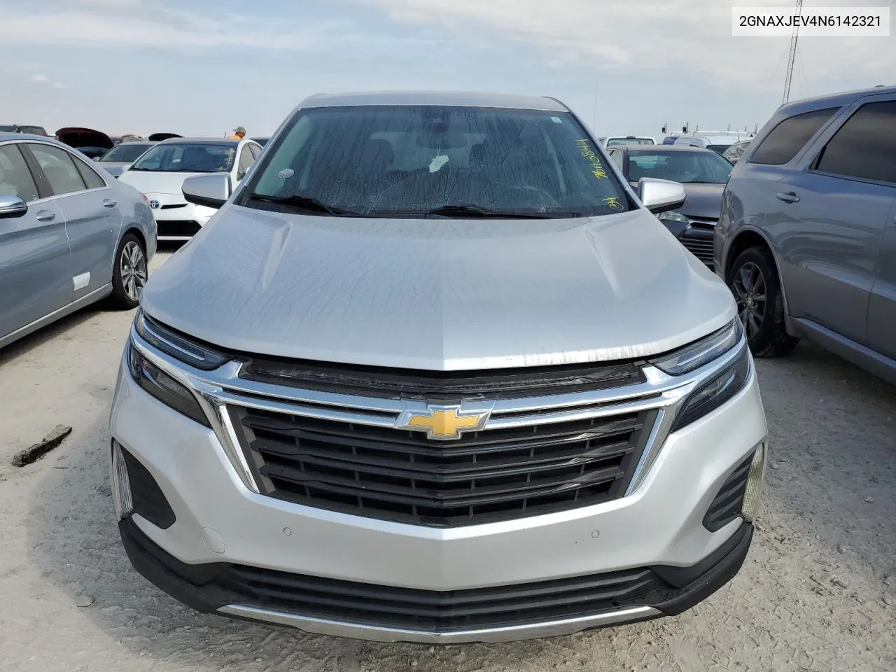 2022 Chevrolet Equinox Lt VIN: 2GNAXJEV4N6142321 Lot: 76113844