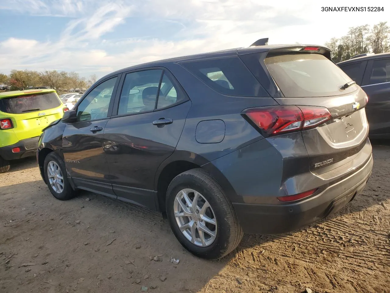 2022 Chevrolet Equinox Ls VIN: 3GNAXFEVXNS152284 Lot: 76534224