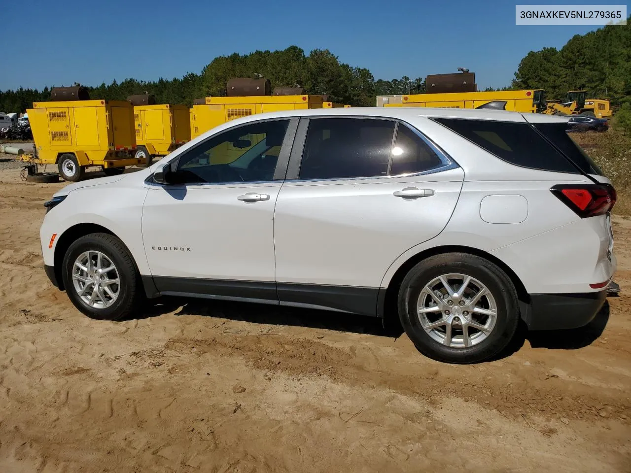 2022 Chevrolet Equinox Lt VIN: 3GNAXKEV5NL279365 Lot: 76964334