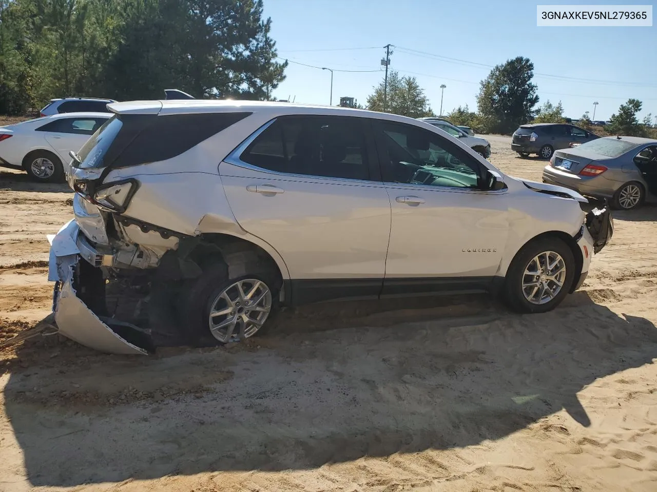 2022 Chevrolet Equinox Lt VIN: 3GNAXKEV5NL279365 Lot: 76964334