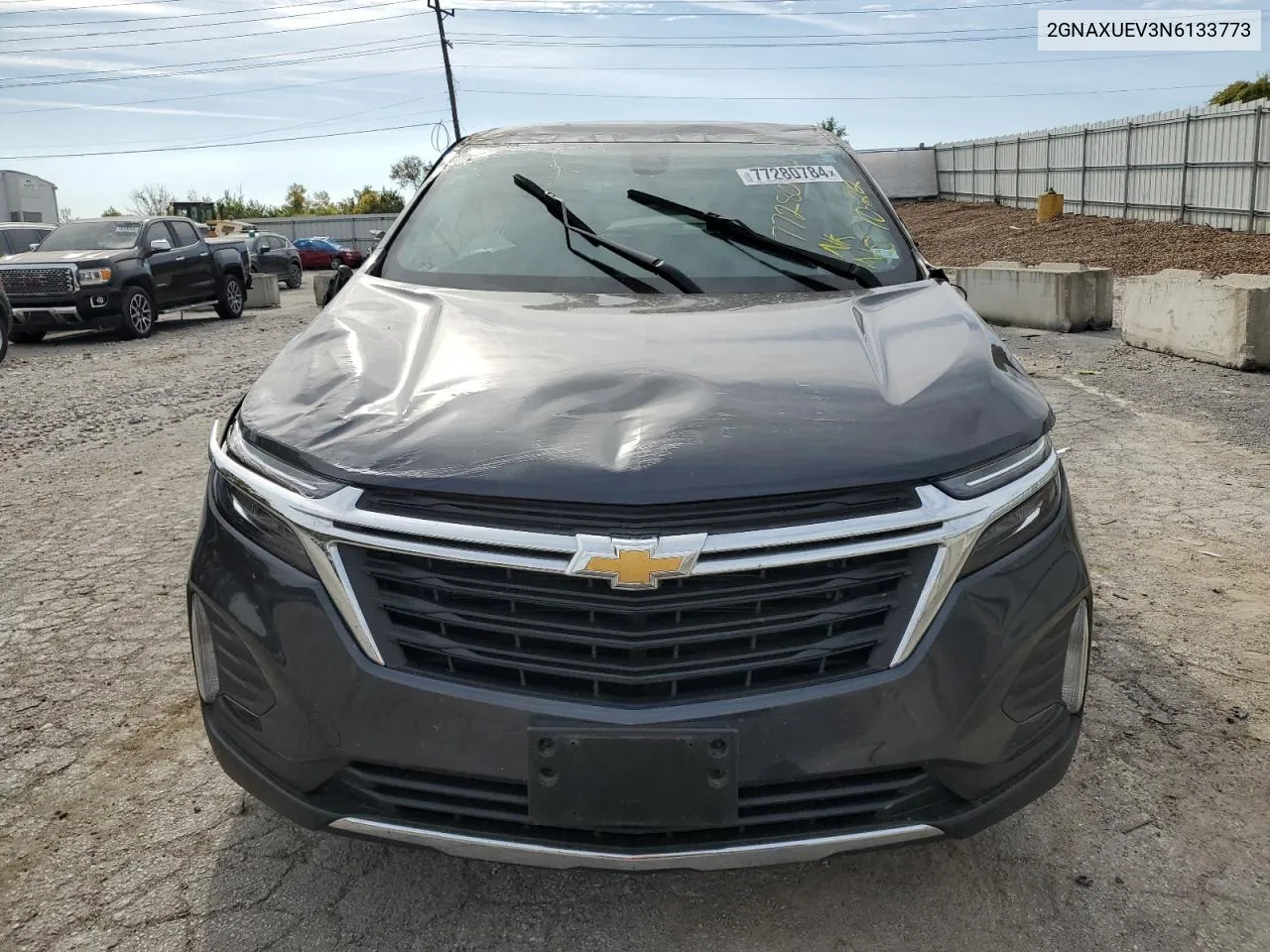 2GNAXUEV3N6133773 2022 Chevrolet Equinox Lt