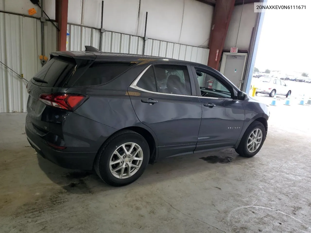 2022 Chevrolet Equinox Lt VIN: 2GNAXKEV0N6111671 Lot: 77787004