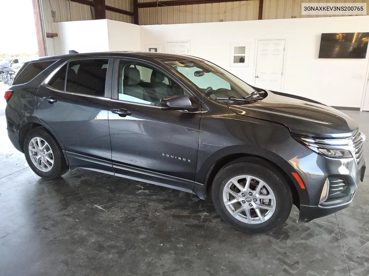 2022 Chevrolet Equinox Lt VIN: 3GNAXKEV3NS200765 Lot: 77809374