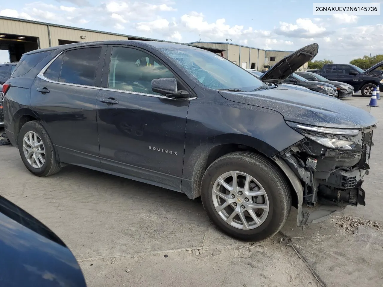 2022 Chevrolet Equinox Lt VIN: 2GNAXUEV2N6145736 Lot: 78092974