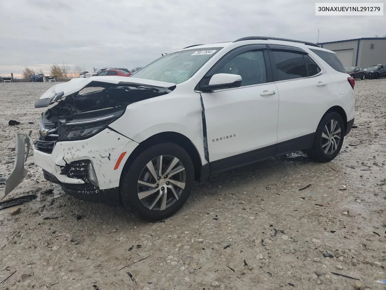 2022 Chevrolet Equinox Lt VIN: 3GNAXUEV1NL291279 Lot: 79417654