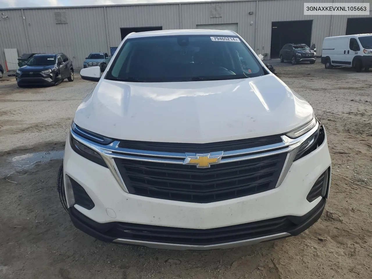 2022 Chevrolet Equinox Lt VIN: 3GNAXKEVXNL105663 Lot: 79465214