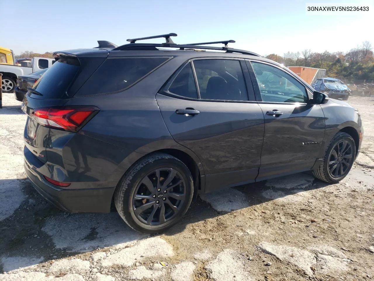 2022 Chevrolet Equinox Rs VIN: 3GNAXWEV5NS236433 Lot: 79789584