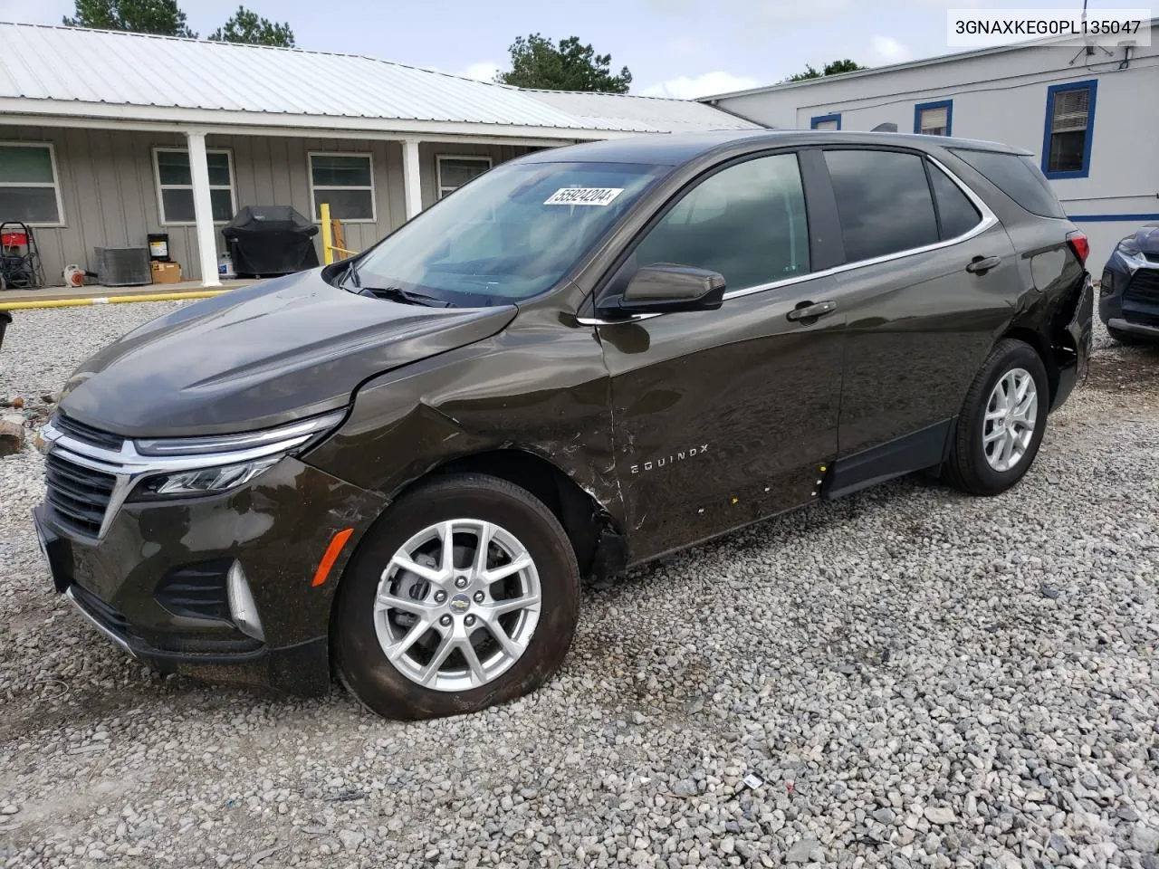 2023 Chevrolet Equinox Lt VIN: 3GNAXKEG0PL135047 Lot: 55924204