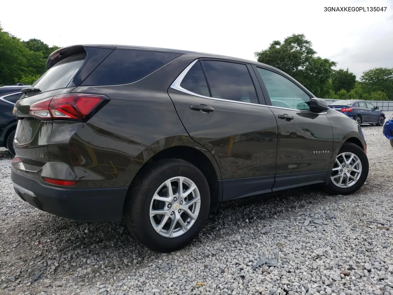 2023 Chevrolet Equinox Lt VIN: 3GNAXKEG0PL135047 Lot: 55924204