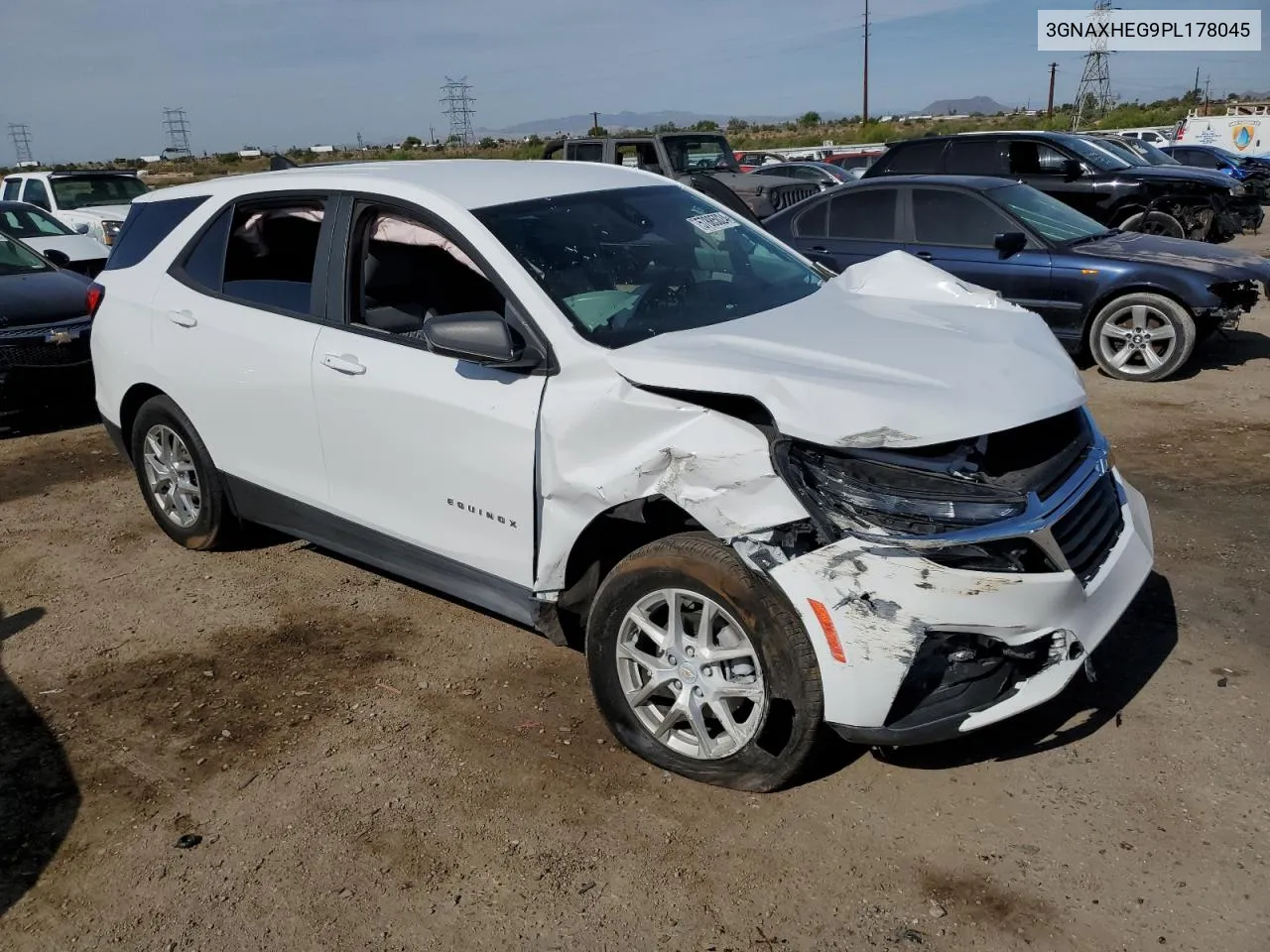 2023 Chevrolet Equinox Ls VIN: 3GNAXHEG9PL178045 Lot: 57885024