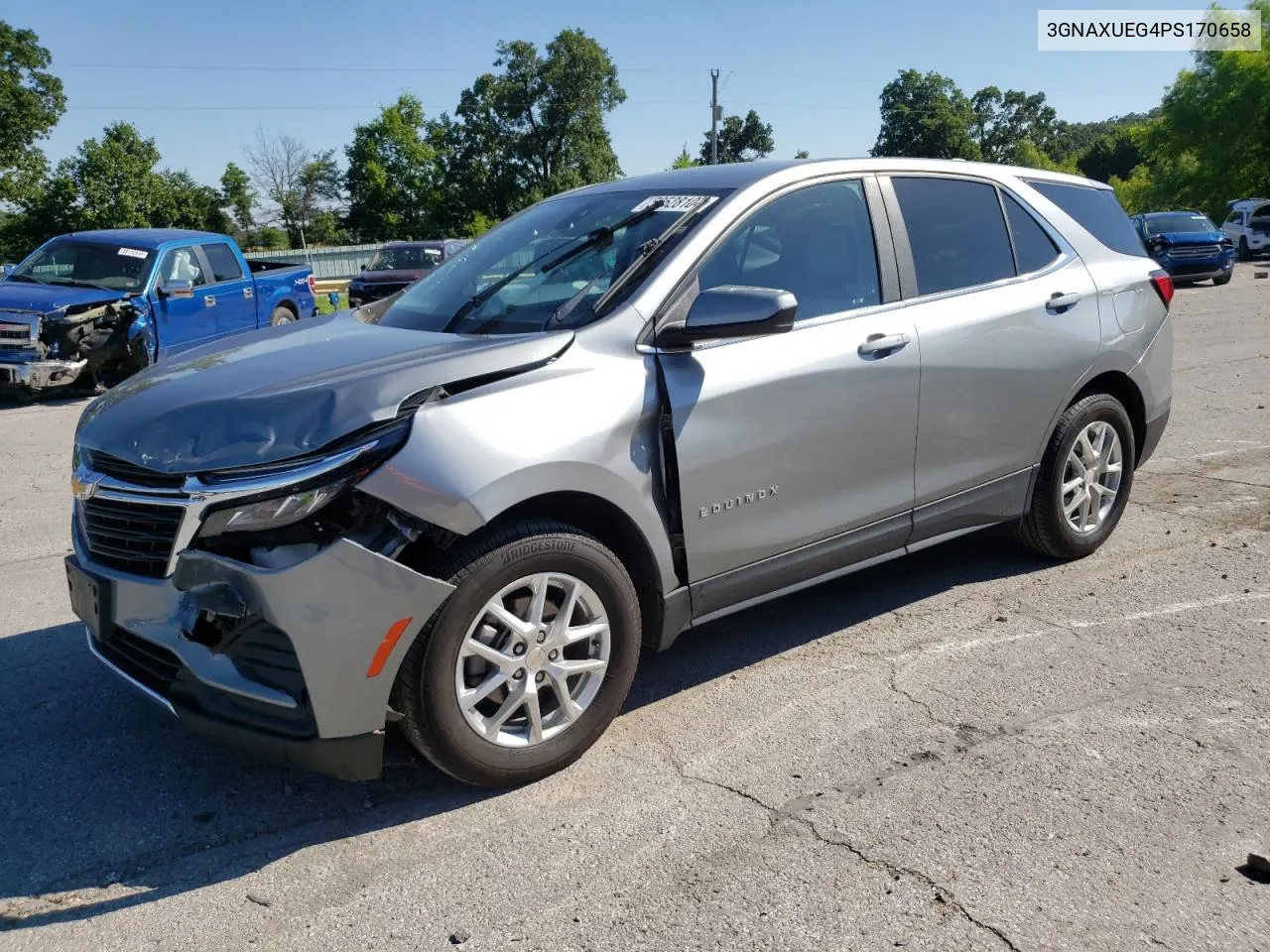 2023 Chevrolet Equinox Lt VIN: 3GNAXUEG4PS170658 Lot: 58528104