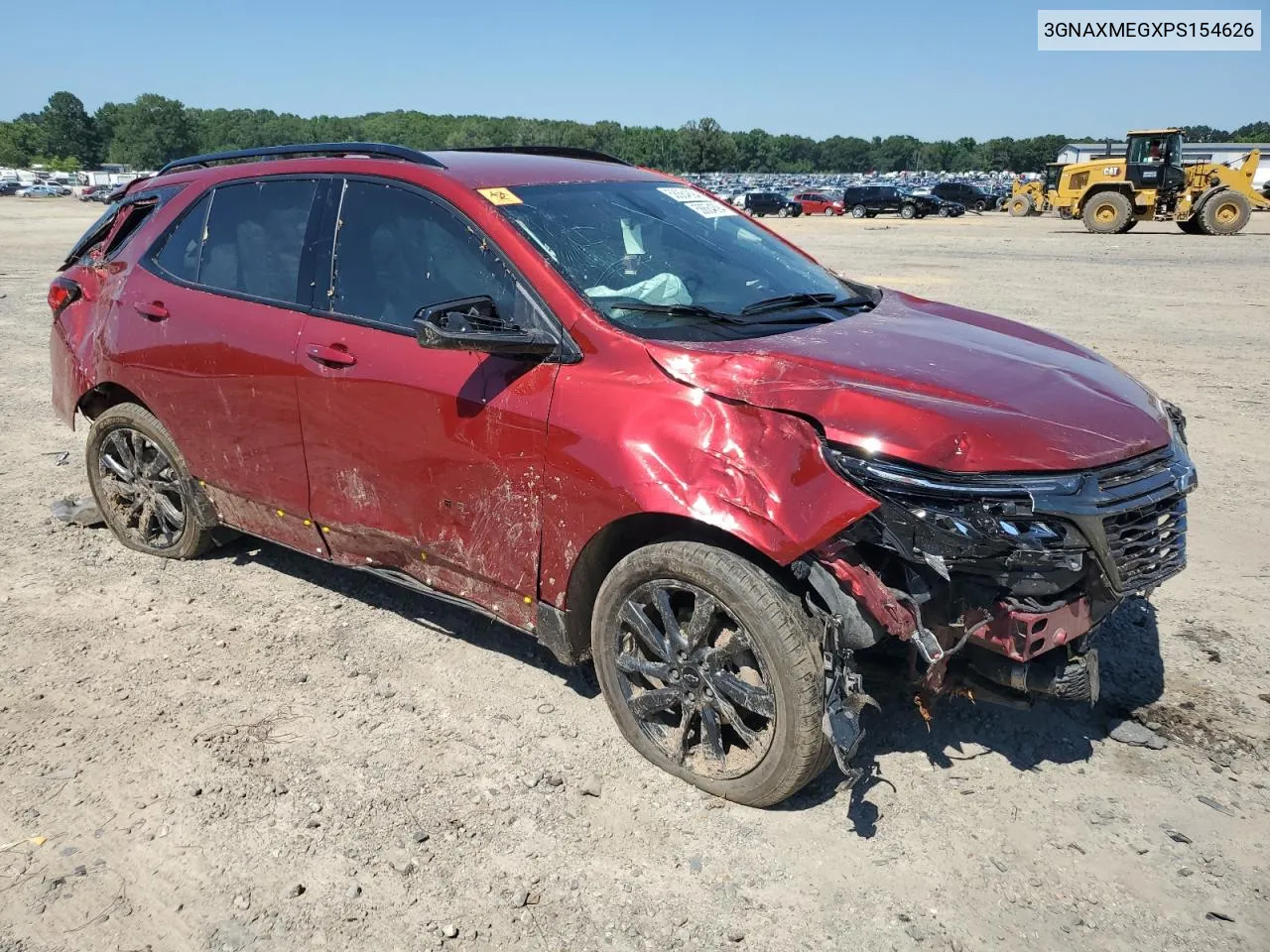 2023 Chevrolet Equinox Rs VIN: 3GNAXMEGXPS154626 Lot: 58684894