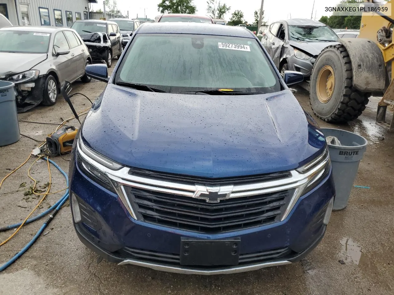 2023 Chevrolet Equinox Lt VIN: 3GNAXKEG1PL186959 Lot: 59273994