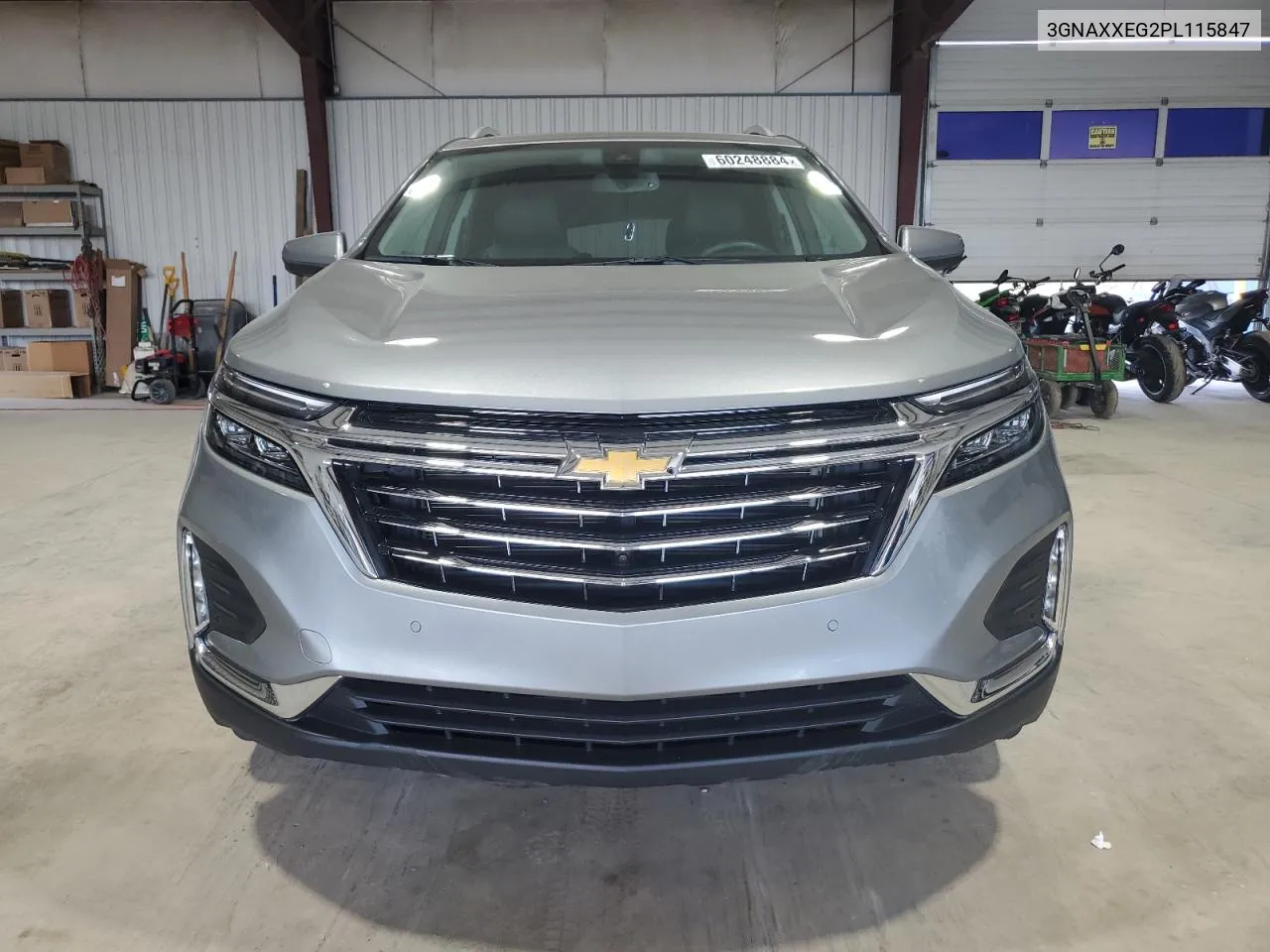 2023 Chevrolet Equinox Premier VIN: 3GNAXXEG2PL115847 Lot: 60248884