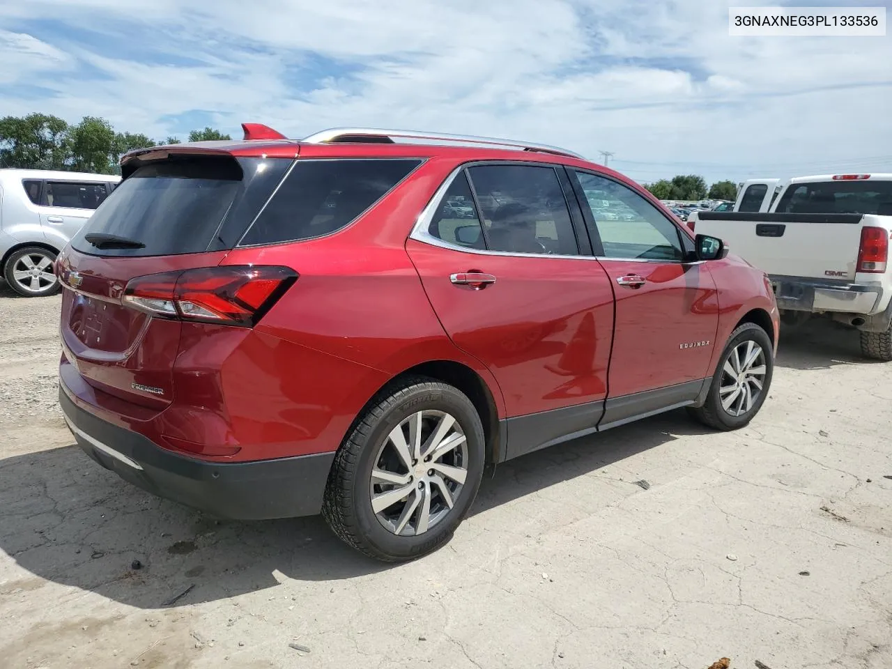 2023 Chevrolet Equinox Premier VIN: 3GNAXNEG3PL133536 Lot: 61490244