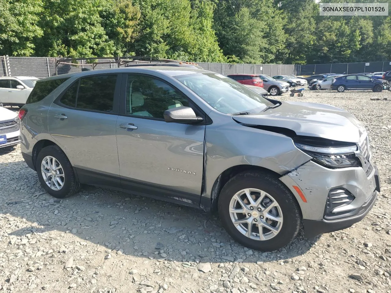 2023 Chevrolet Equinox Ls VIN: 3GNAXSEG7PL101526 Lot: 62226264