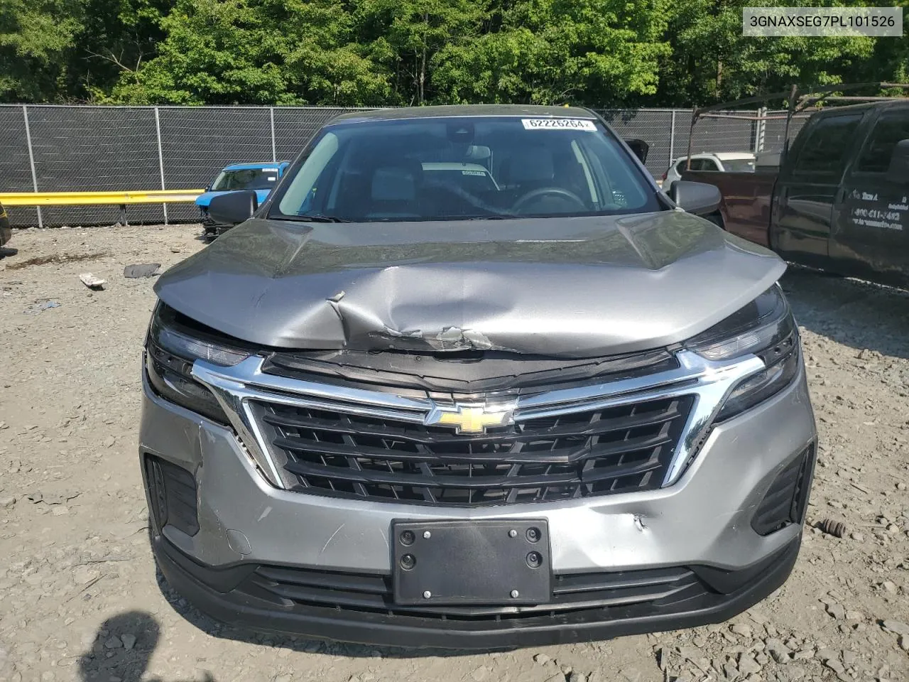 2023 Chevrolet Equinox Ls VIN: 3GNAXSEG7PL101526 Lot: 62226264