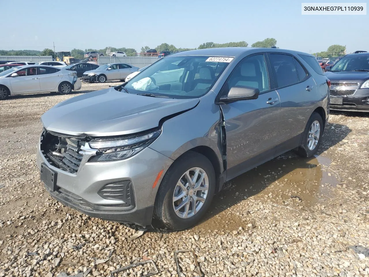 2023 Chevrolet Equinox Ls VIN: 3GNAXHEG7PL110939 Lot: 62274754