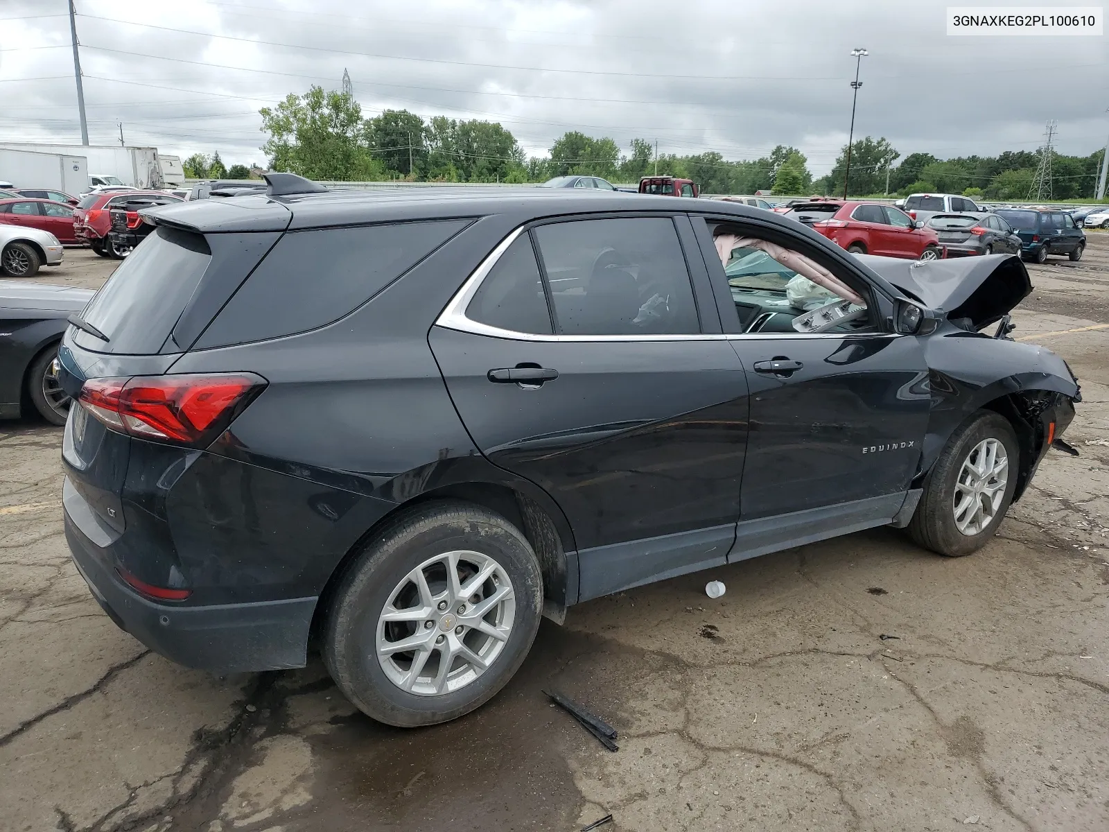 2023 Chevrolet Equinox Lt VIN: 3GNAXKEG2PL100610 Lot: 64280504