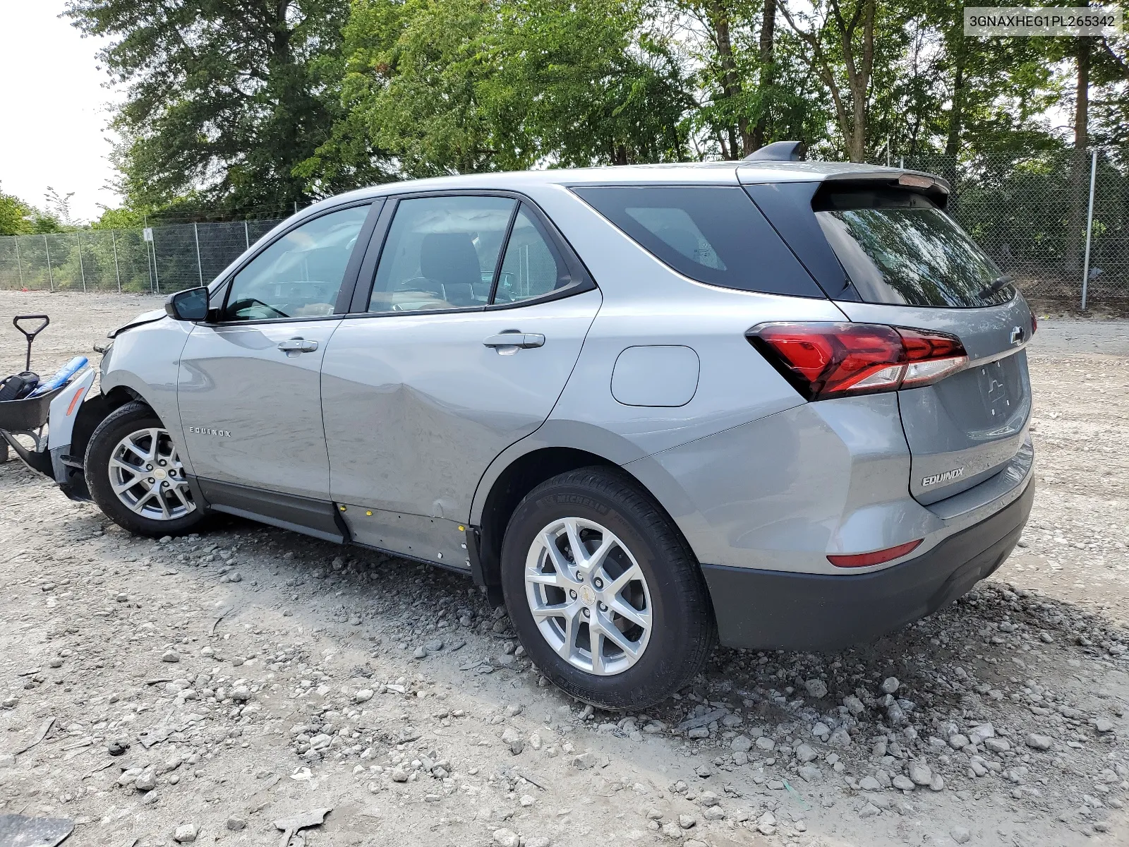 2023 Chevrolet Equinox Ls VIN: 3GNAXHEG1PL265342 Lot: 64445894