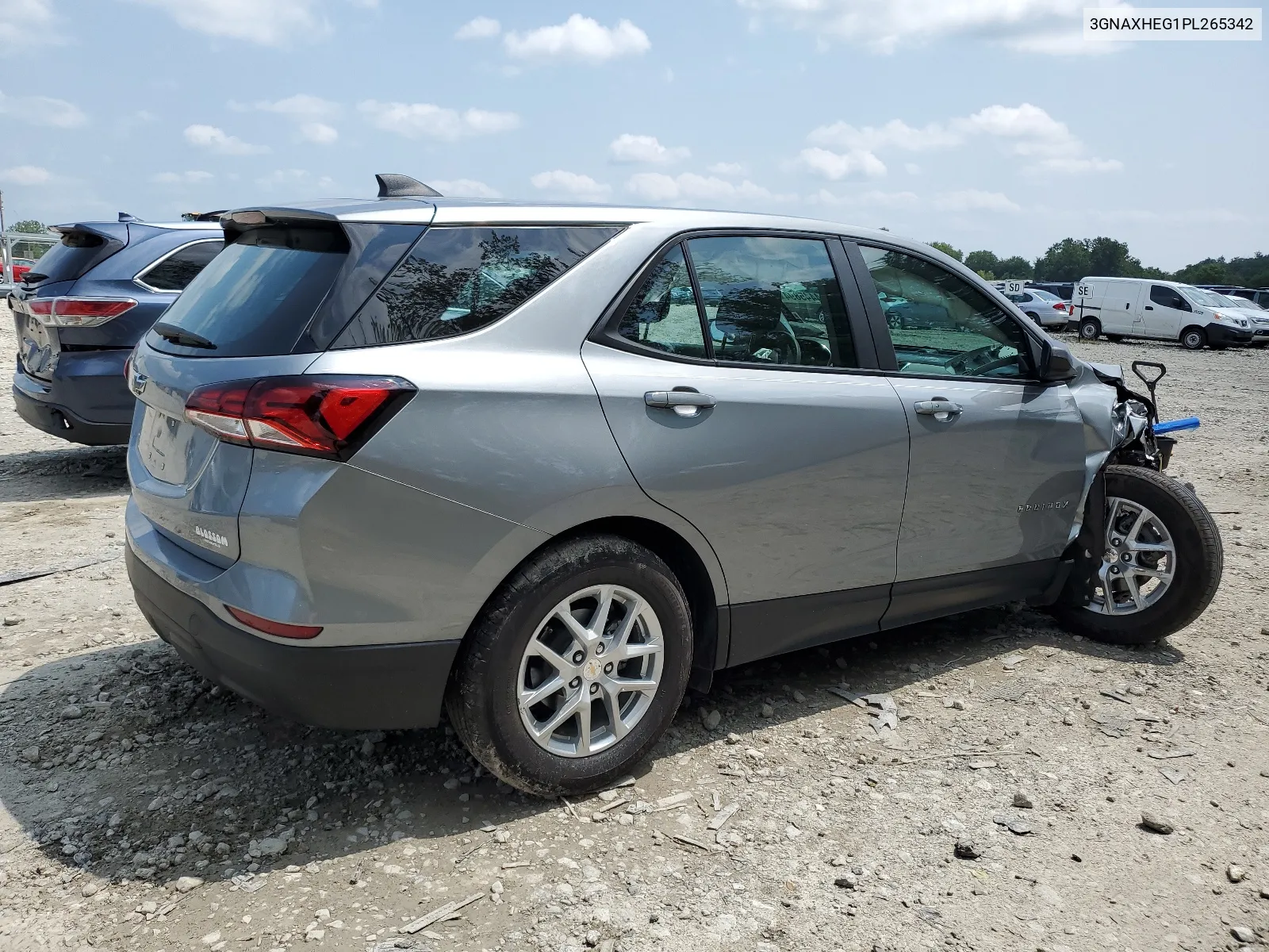 2023 Chevrolet Equinox Ls VIN: 3GNAXHEG1PL265342 Lot: 64445894