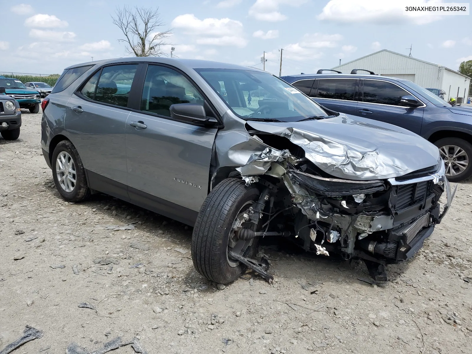 2023 Chevrolet Equinox Ls VIN: 3GNAXHEG1PL265342 Lot: 64445894