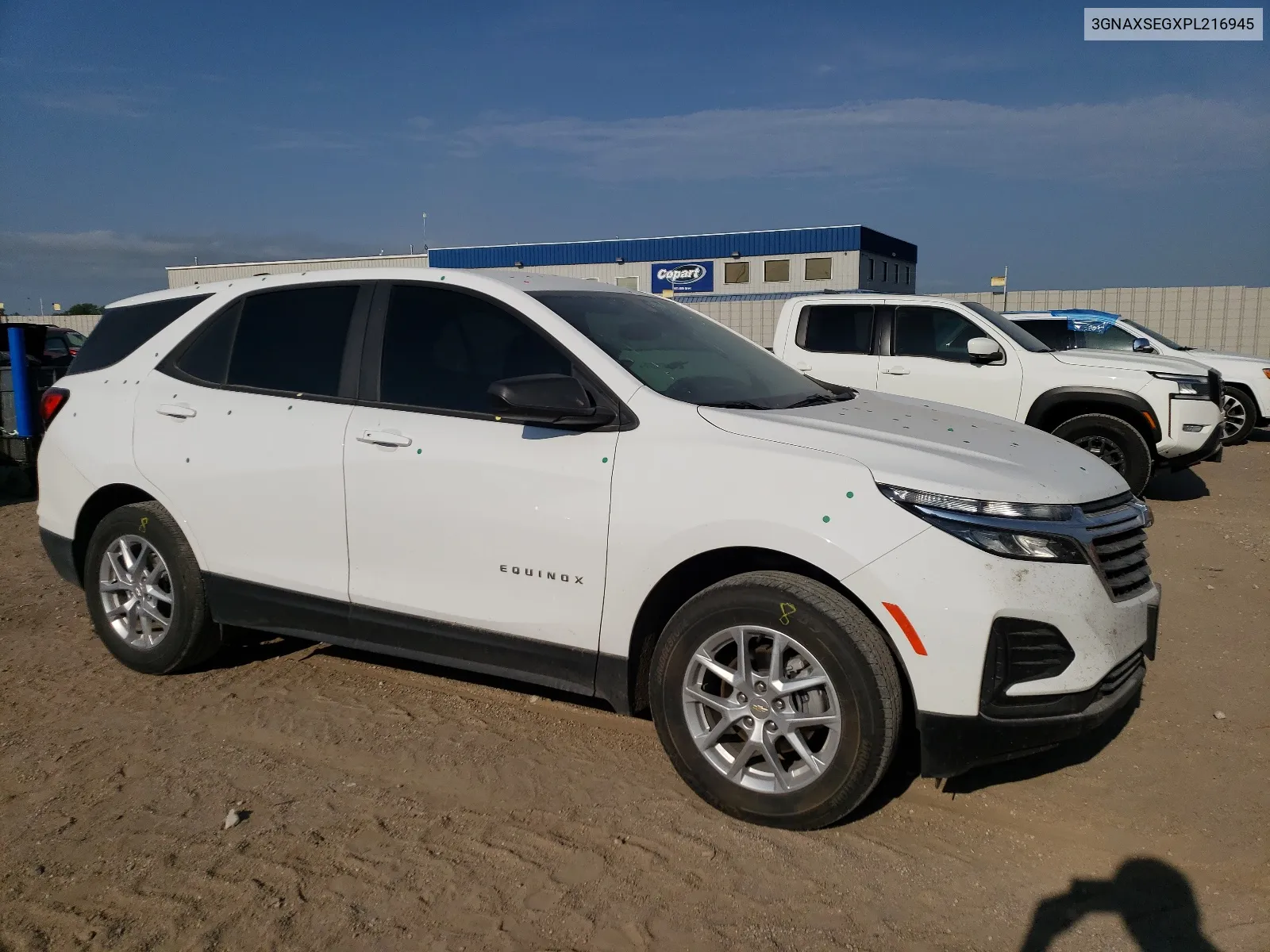 2023 Chevrolet Equinox Ls VIN: 3GNAXSEGXPL216945 Lot: 64888324