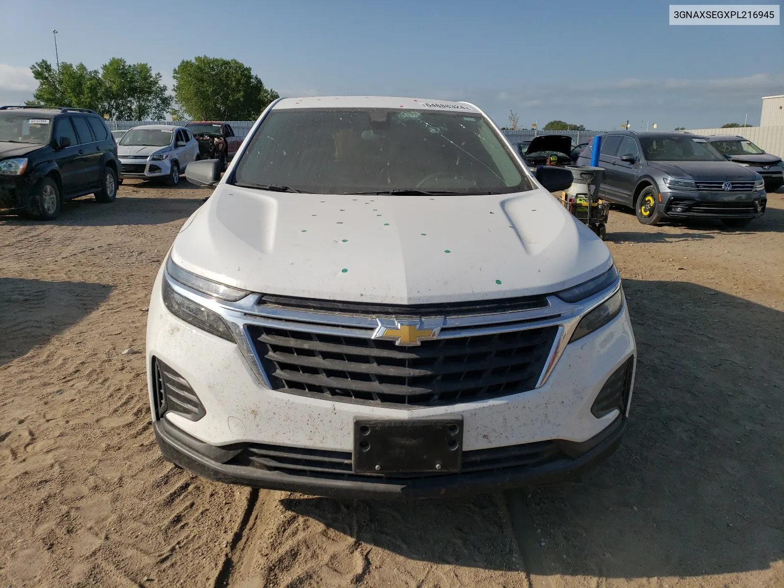 2023 Chevrolet Equinox Ls VIN: 3GNAXSEGXPL216945 Lot: 64888324