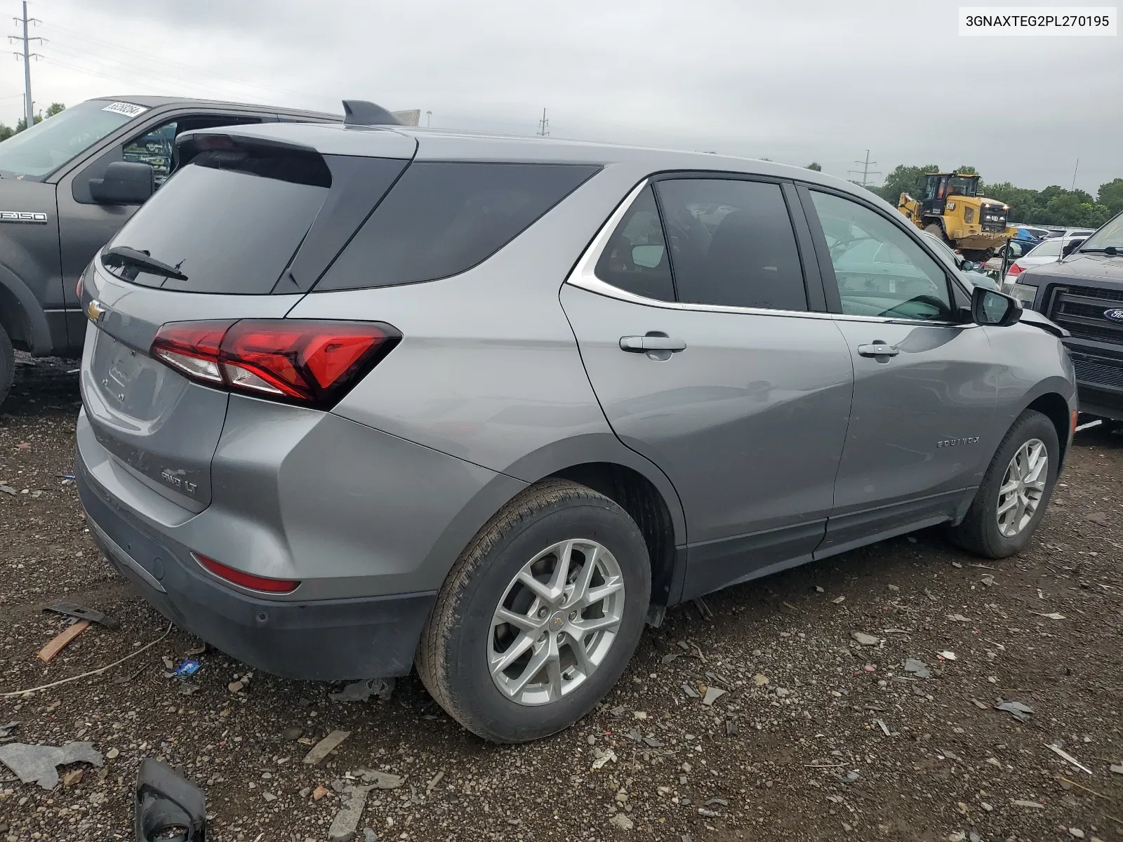 2023 Chevrolet Equinox Lt VIN: 3GNAXTEG2PL270195 Lot: 65032054