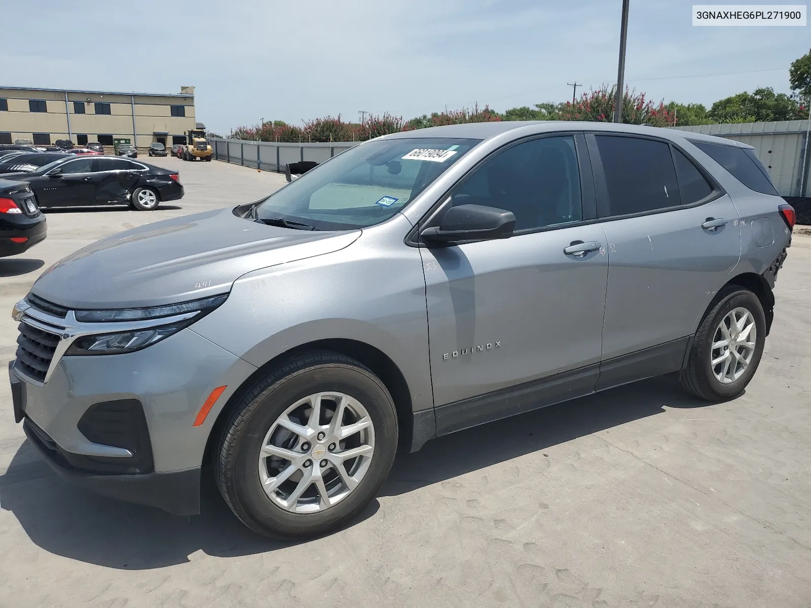 2023 Chevrolet Equinox Ls VIN: 3GNAXHEG6PL271900 Lot: 66019094