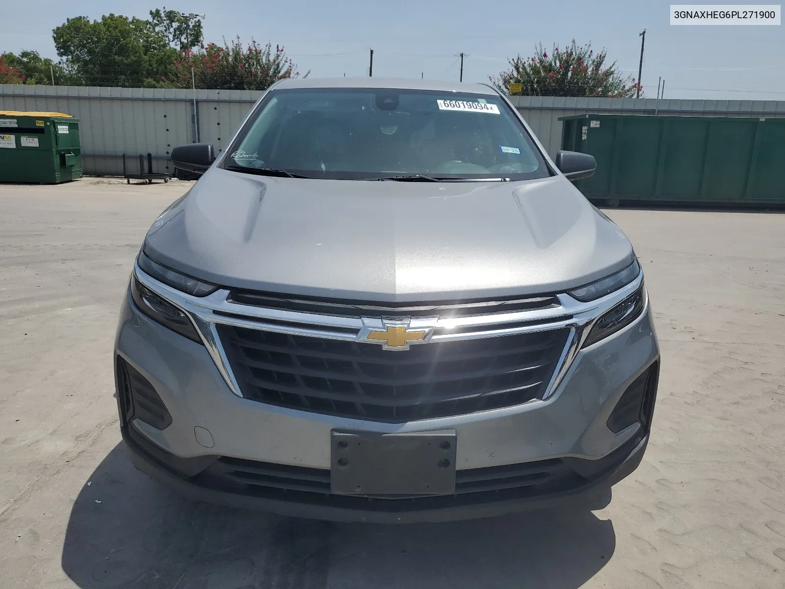 2023 Chevrolet Equinox Ls VIN: 3GNAXHEG6PL271900 Lot: 66019094