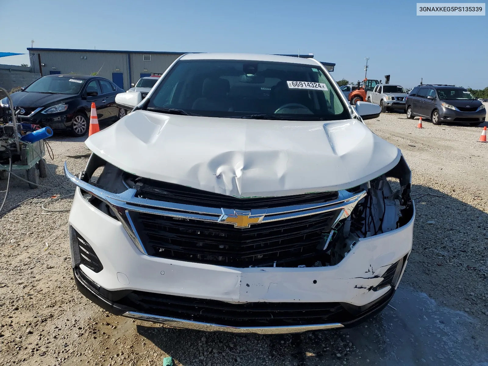 2023 Chevrolet Equinox Lt VIN: 3GNAXKEG5PS135339 Lot: 66914324