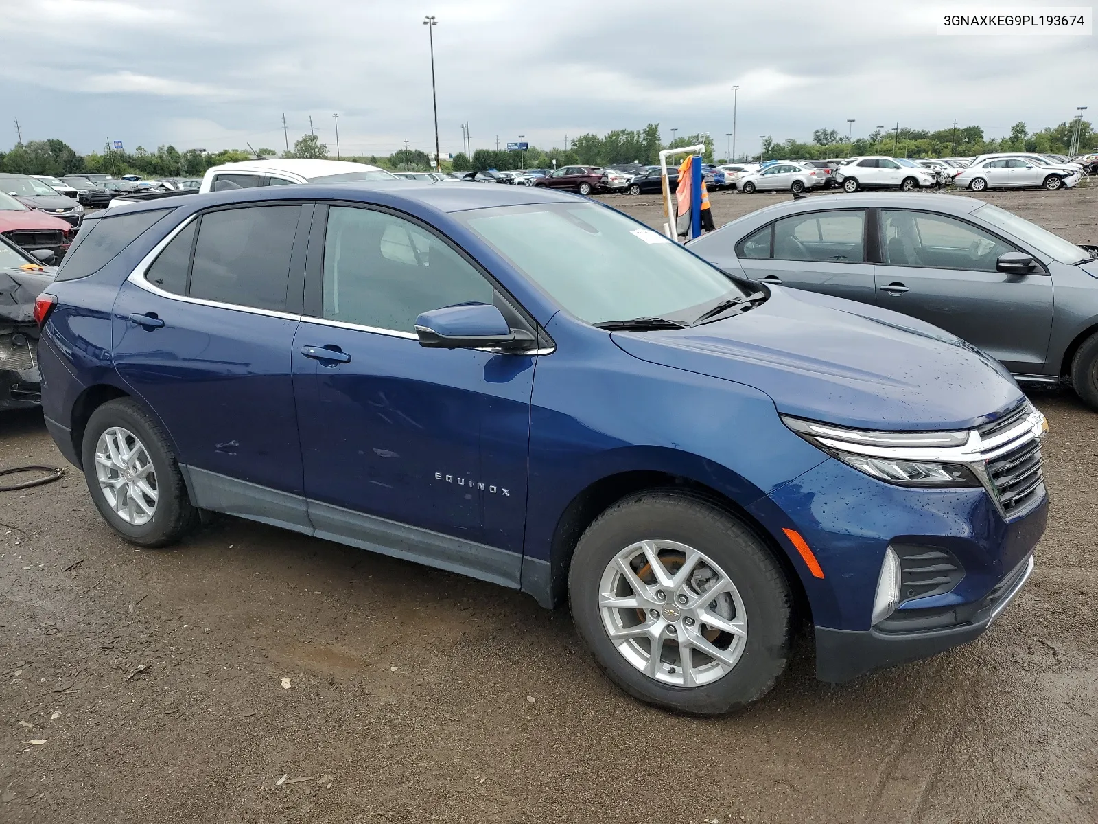 2023 Chevrolet Equinox Lt VIN: 3GNAXKEG9PL193674 Lot: 67717454