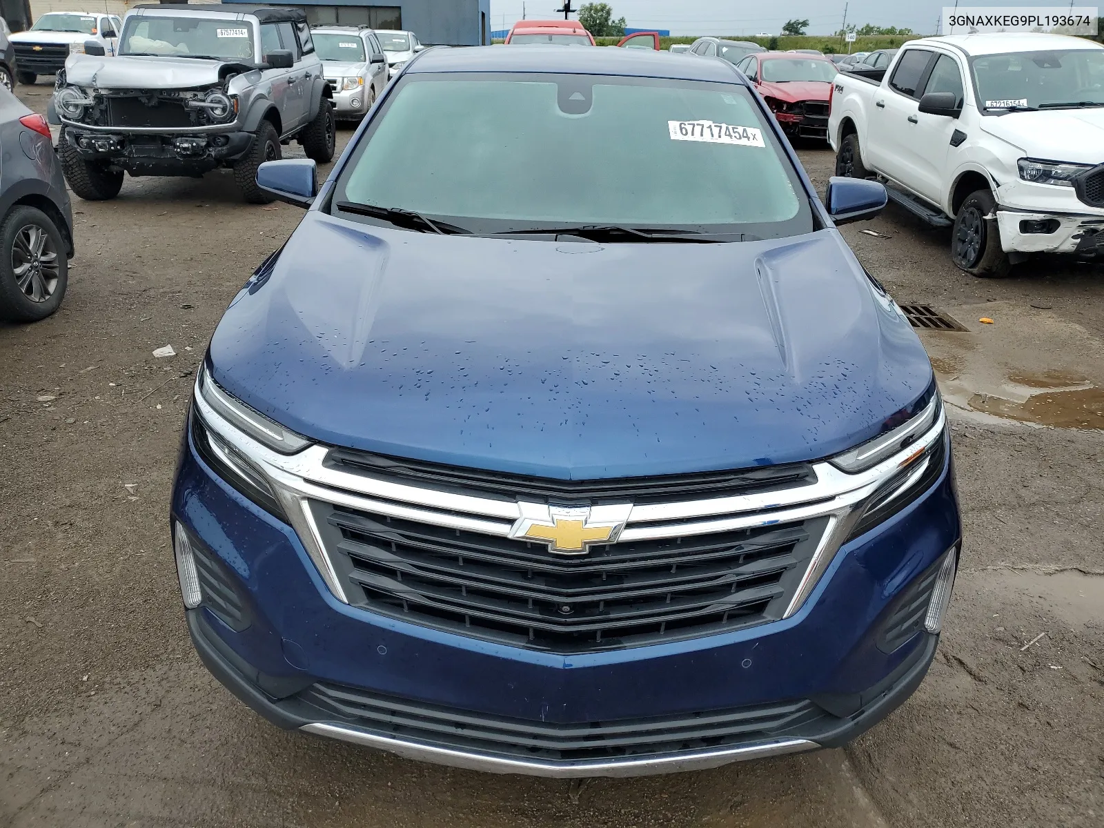 2023 Chevrolet Equinox Lt VIN: 3GNAXKEG9PL193674 Lot: 67717454