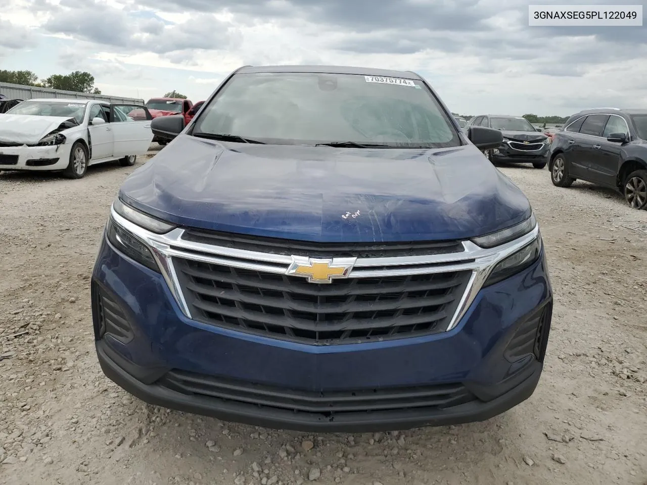 2023 Chevrolet Equinox Ls VIN: 3GNAXSEG5PL122049 Lot: 70375774