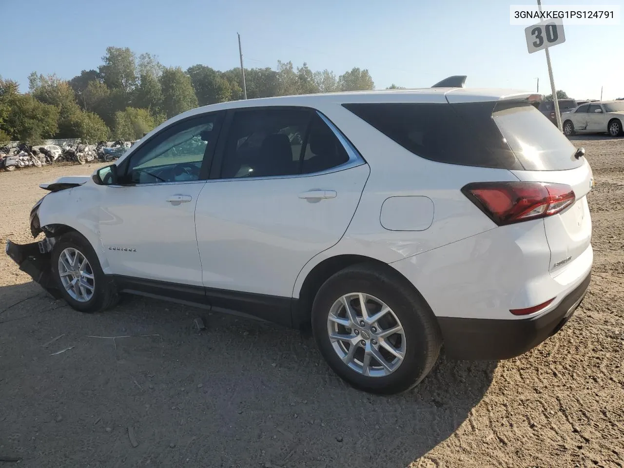 2023 Chevrolet Equinox Lt VIN: 3GNAXKEG1PS124791 Lot: 71915124