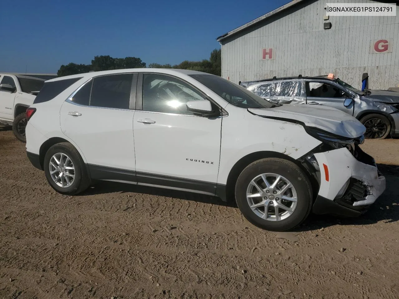 2023 Chevrolet Equinox Lt VIN: 3GNAXKEG1PS124791 Lot: 71915124