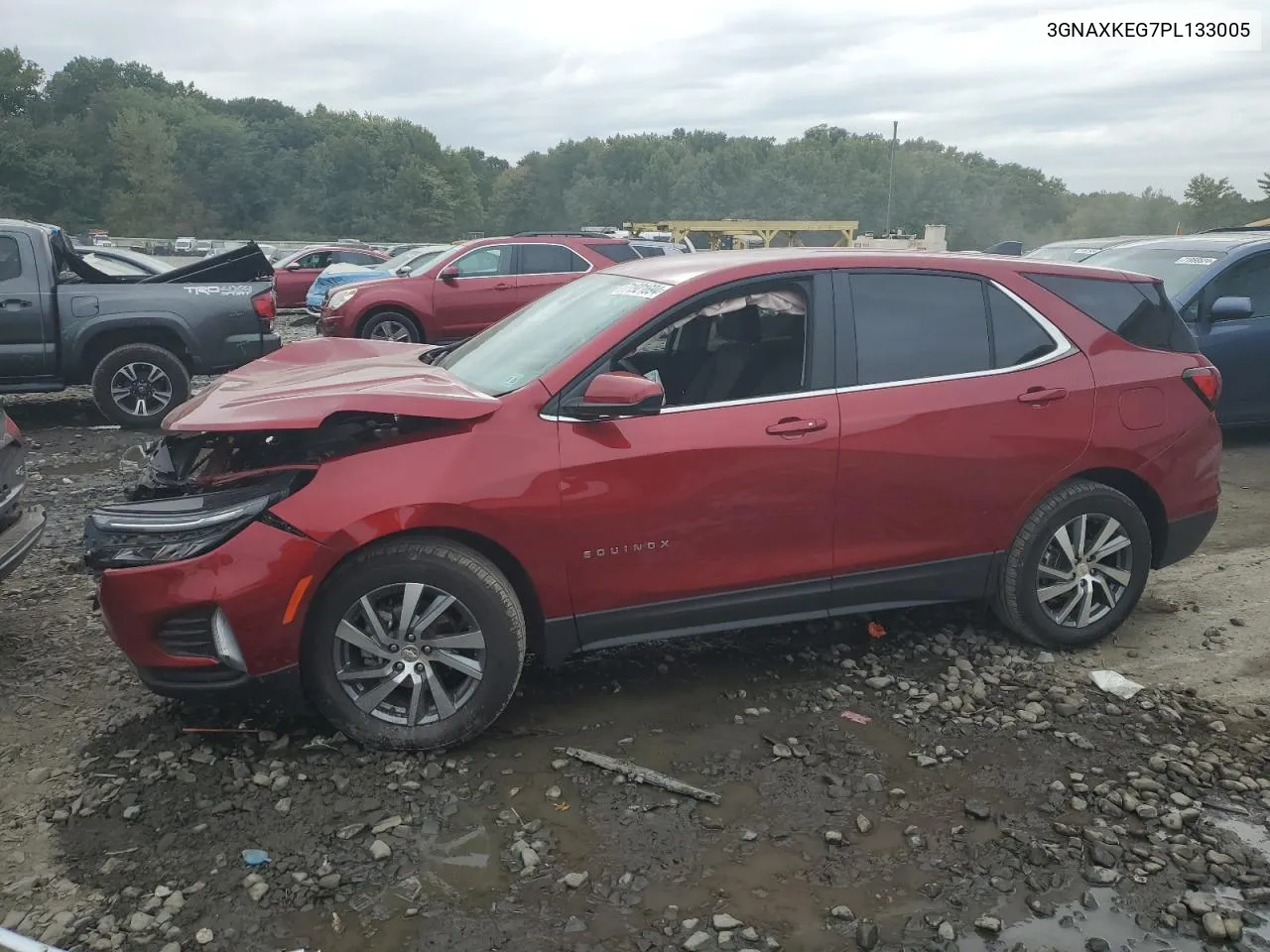 2023 Chevrolet Equinox Lt VIN: 3GNAXKEG7PL133005 Lot: 71921694