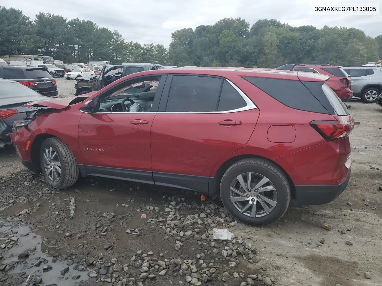 2023 Chevrolet Equinox Lt VIN: 3GNAXKEG7PL133005 Lot: 71921694