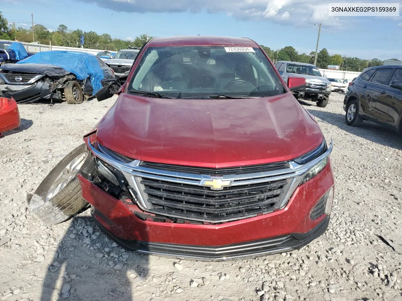 2023 Chevrolet Equinox Lt VIN: 3GNAXKEG2PS159369 Lot: 72436054