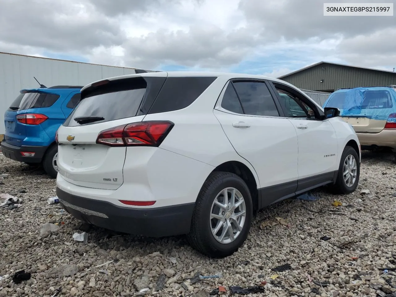 2023 Chevrolet Equinox Lt VIN: 3GNAXTEG8PS215997 Lot: 72605004