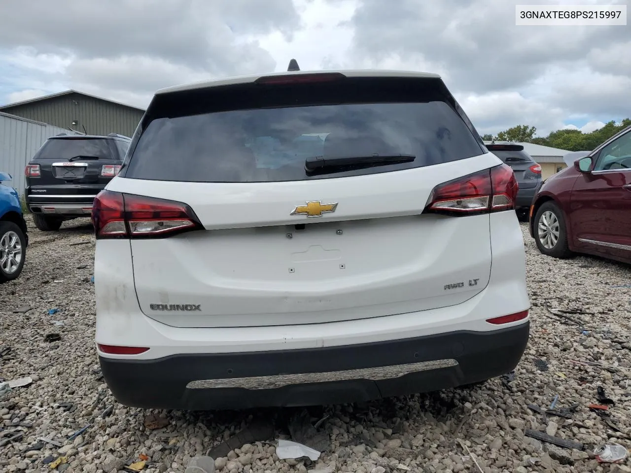 2023 Chevrolet Equinox Lt VIN: 3GNAXTEG8PS215997 Lot: 72605004