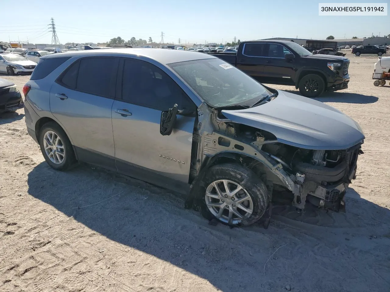 2023 Chevrolet Equinox Ls VIN: 3GNAXHEG5PL191942 Lot: 72644374